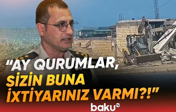 Vətəndaşın evi qanunsuz sökülüb? - VİDEO
