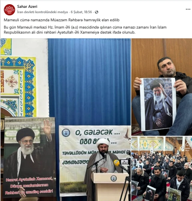 Marneulidə Xamenei şousu: Məsciddən ixrac olunan ideologiya