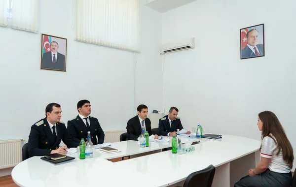 Ədliyyə naziri Balakən rayonunda vətəndaşları qəbul edib - FOTO