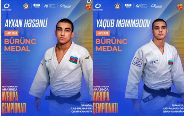 Azərbaycan cüdoçuları Avropa çempionatını 10 medalla başa vurublar