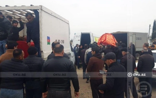 Biləsuvardakı ağır qəzada ölən üç nəfər eyni kənddə DƏFN OLUNDU