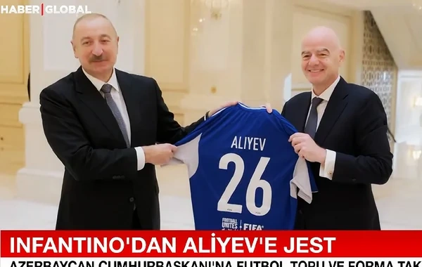 "Haber Global" İlham Əliyevlə Canni İnfantinonun görüşündən reportaj hazırladı - VİDEO