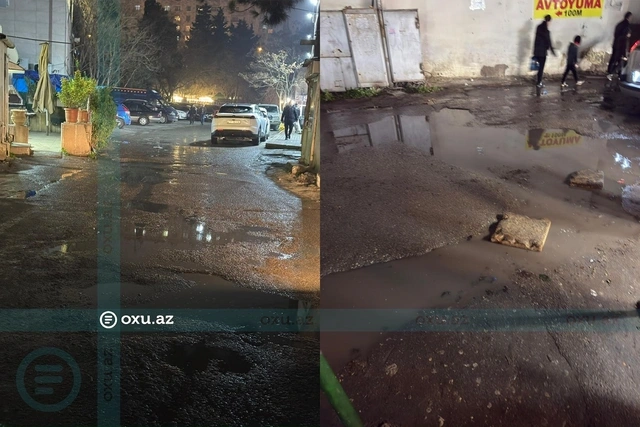 Qara Qarayev prospektində həll olunmayan YOL PROBLEMİ - ŞİKAYƏT
