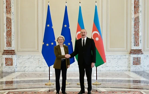 Prezident İlham Əliyevin Avropa Komissiyasının Prezidenti Ursula fon der Lyayenlə təkbətək görüşü olub - FOTO - VİDEO