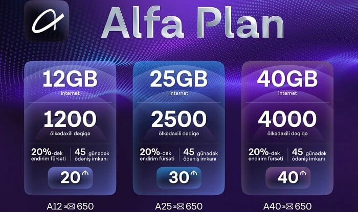 "Azercell" yeni nəsil “Alfa Plan” tariflərini təqdim edir