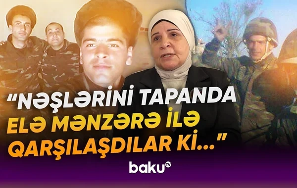 Dostu ilə eyni vaxtda şəhid olan Əbdülməcid Axundov: Anasından təsirli açıqlama - VİDEO