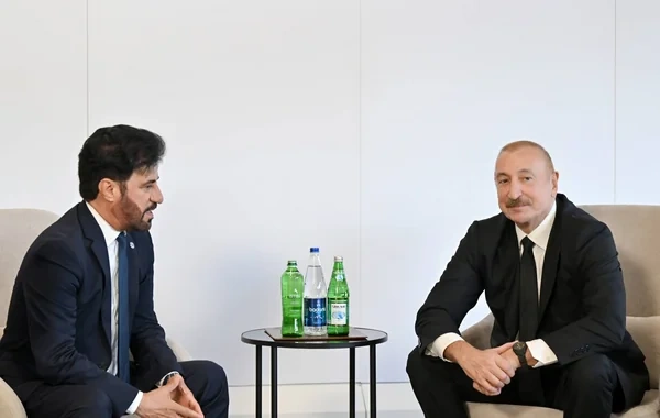 İlham Əliyev Beynəlxalq Avtomobil Federasiyasının prezidenti ilə görüşdü - FOTO