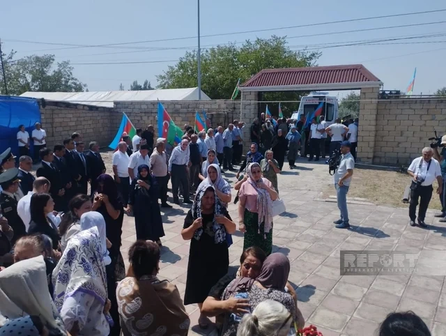 Neftçalada Birinci Qarabağ müharibəsinin itkin-şəhidi Vaqif Məhərrəmov dəfn edilib - FOTO