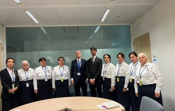 Aİ rəsmiləri "Qarabağ İtkin Ailələri" İctimai Birliyinin üzvləri ilə görüşüblər - Foto