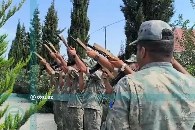 Birinci Qarabağ müharibəsi zamanı itkin düşmüş şəhid Akif Qurbanov dəfn olundu - FOTO - VİDEO