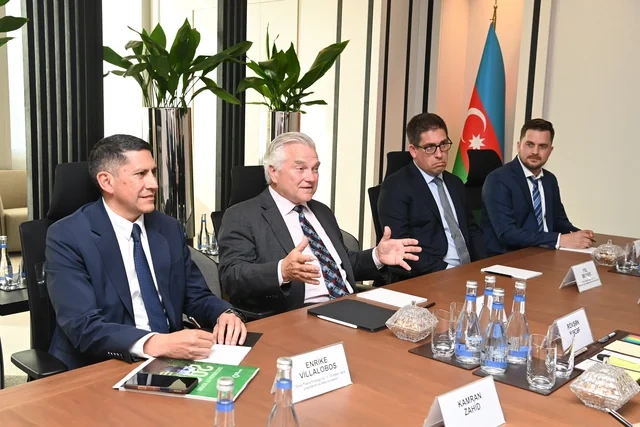 SOCAR-ın prezidenti "Gran Tierra Energy" şirkətinin rəhbəri ilə görüşüb