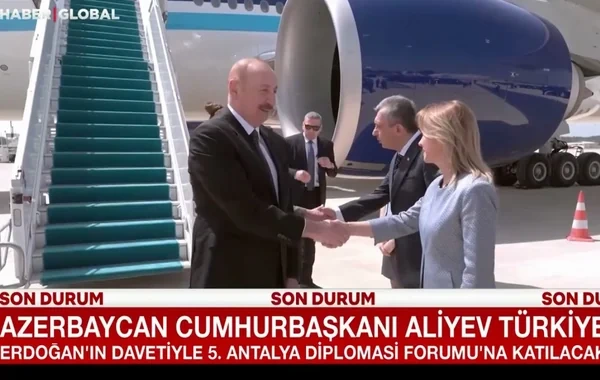 "Haber Global" İlham Əliyevin Türkiyə səfərinə dair süjet təqdim edib - VİDEO