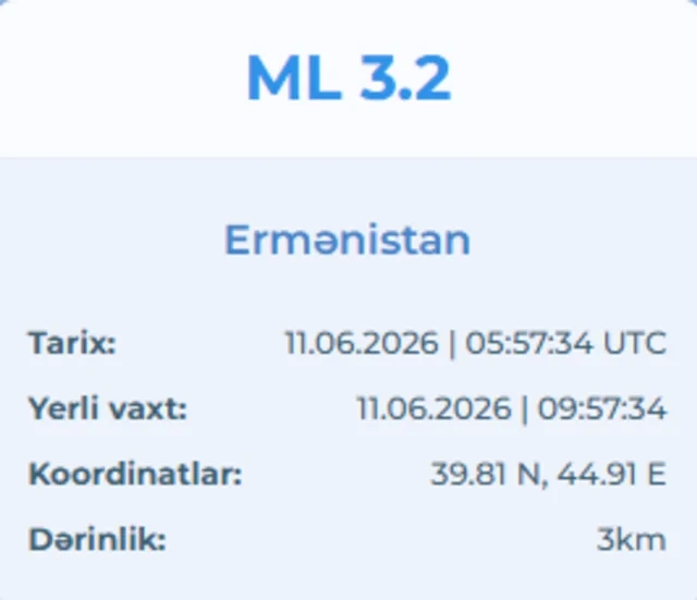Ermənistan silkələndi, Naxçıvanda hiss edildi - FOTO