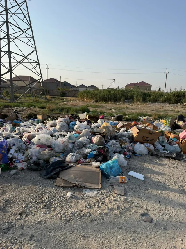 Məmmədlidə antisanitar vəziyyət: Zibil niyə küçədə yığılıb qaldı? - FOTO