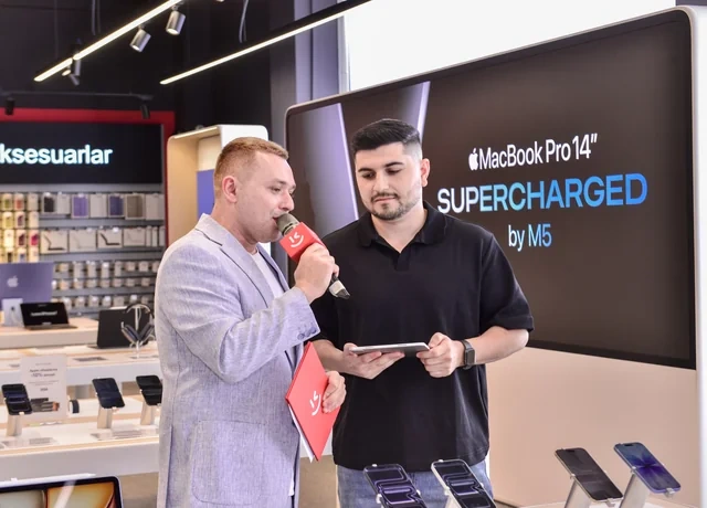 Qafqazın ilk rəsmi "Apple Shop"u "Kontakt"da fəaliyyətə başladı - "Apple" ekosistemi bir məkanda