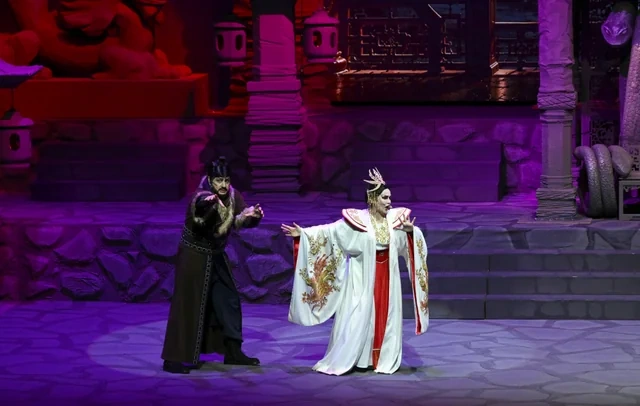 Bakıda "Turandot" tamaşasının premyerası baş tutub - Foto