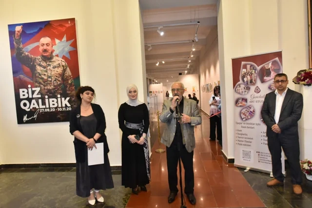 "Rənglərin dialoqu" adlı sərgi açıldı