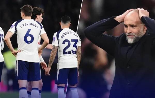 "Tottenhem" süqut edir: Klub tarixində görünməmiş seriya