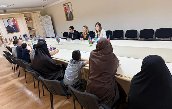 Ombudsman nümayəndələri Suriyadan gətirilmiş repatriantlarla görüşüblər - FOTO