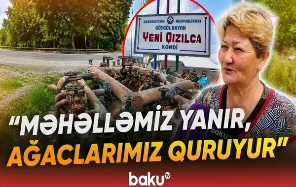 Göygöldə kənd sakinləri illərdir içməli su problemindən əziyyət çəkirlər - VİDEO