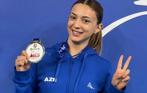 Azərbaycan karateçisi beynəlxalq turnirdə gümüş medal qazanıb