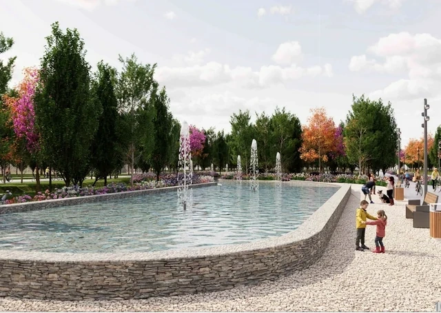 Bakıda yeni park salınır - Foto