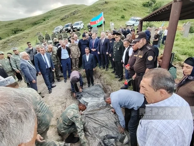33 il əvvəl Kəlbəcərdə itkin düşmüş Mədinə Babayeva dəfn olundu - FOTO