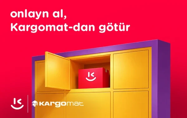 "Kontakt"dan daha bir rahatlıq: Sifarişini istədiyin saatda evinin yanında "Kargomat"dan götür