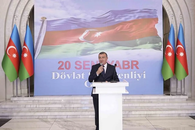 Xətai rayonunda "Suveren Azərbaycan - Zəfərdən gələcəyə" adlı tədbir keçirilib - Foto - Video