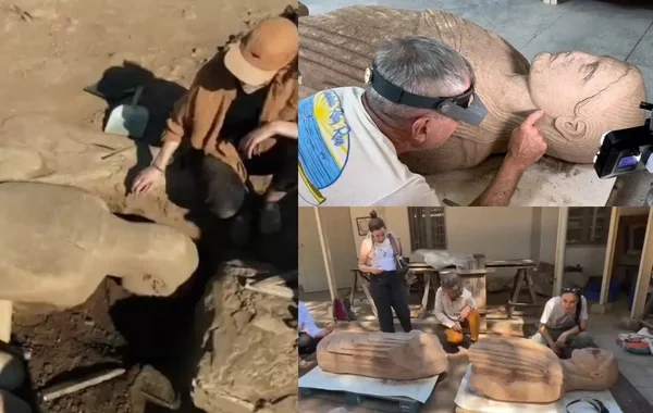 Türkiyədə 2 500 illik monumental mərmər heykəl tapılıb - FOTO