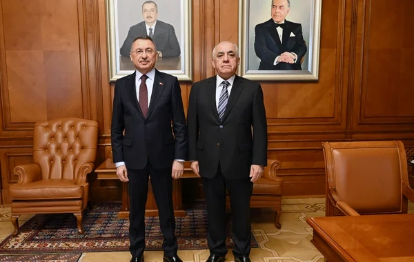 Əli Əsədov Fuat Oktayla görüşdü