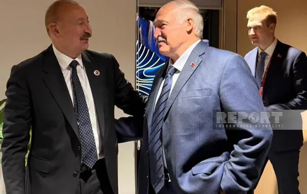 Bişkekdə Azərbaycan və Belarus prezidentlərinin görüşü olub - FOTO