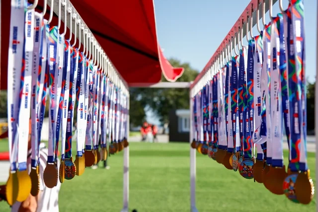 "Alufar IRONMAN 70.3 Baku" çərçivəsində "IRONKIDS" və "Fun Run" yarışları keçirilib - FOTO