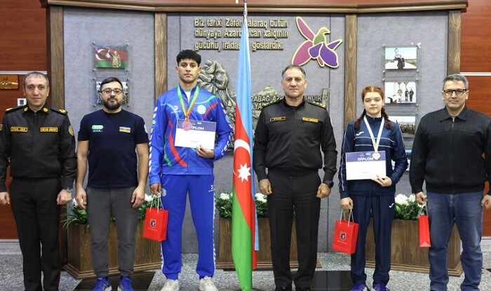 FHN-in İdman-sağlamlıq klubunda idmançılarla görüş... - Foto