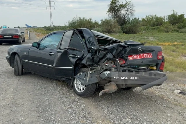 Bakı-Qazax yolunda QƏZA: Altı nəfər xəsarət aldı - FOTO