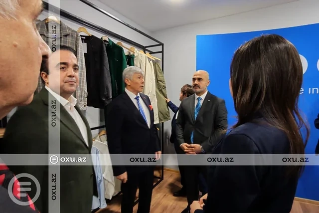 Bakıda Qırğızıstanın Ticarət Evinin açılışı olub - Foto
