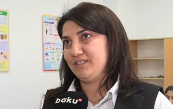 Ağdamın Xıdırlı kəndindəki məktəbdən reportaj: "Burada işləmək çox qürurvericidir"