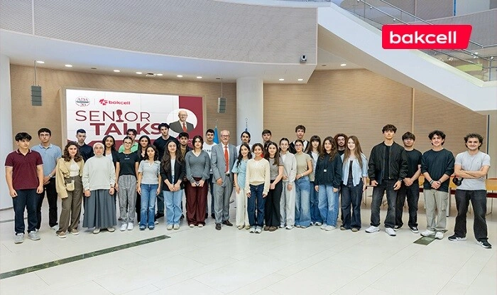 "Bakcell"in baş icraçı direktoru tələbələrlə görüşüb