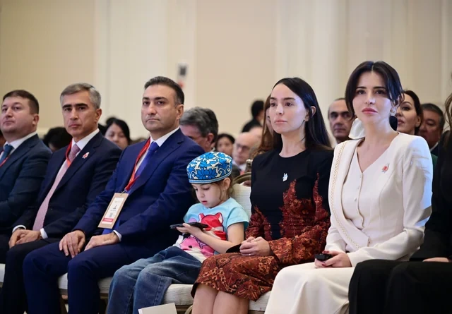 Leyla Əliyeva Özbəkistanda keçirilən Uşaq Onkologiyası üzrə II Beynəlxalq Konqresdə çıxış edib - Foto