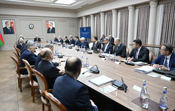 Nazirlər Kabinetində Xəzər dənizinin və Bakı buxtasının ekoloji vəziyyətinə dair iclas keçirilib