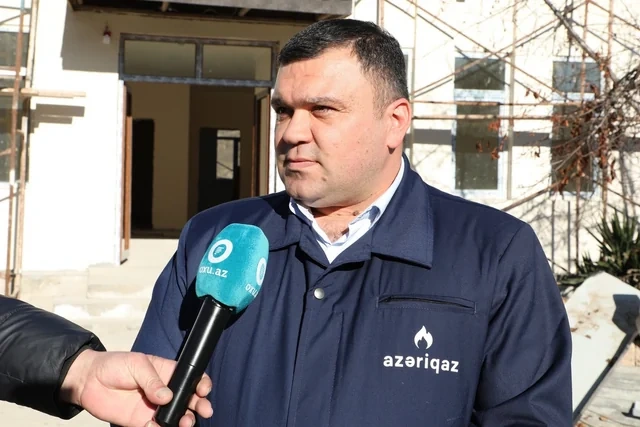 Azad edilmiş ərazilərdə neçə yaşayış məntəqəsi qazla təmin olunur?