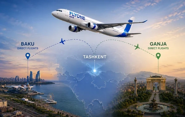 "FLYONE Asia" Bakı və Gəncə hava limanlarına müntəzəm uçuşlara başlayıb
