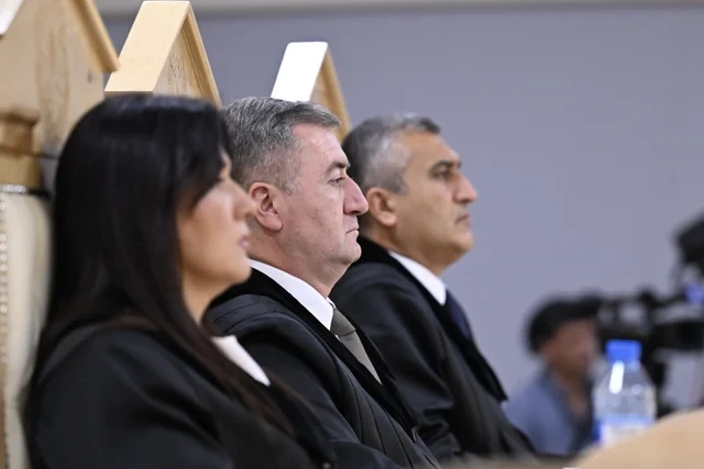 Ermənistan vətəndaşlarının məhkəməsində prokurorlar çıxış ediblər - FOTO