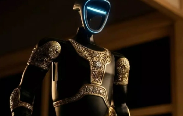 Dünyada ilk "lüks" dizayner robotu yaradıldı
