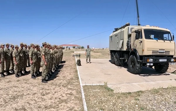 Naxçıvanda hərbi vəzifəlilərlə növbəti təlim toplanışı keçirilib - VİDEO