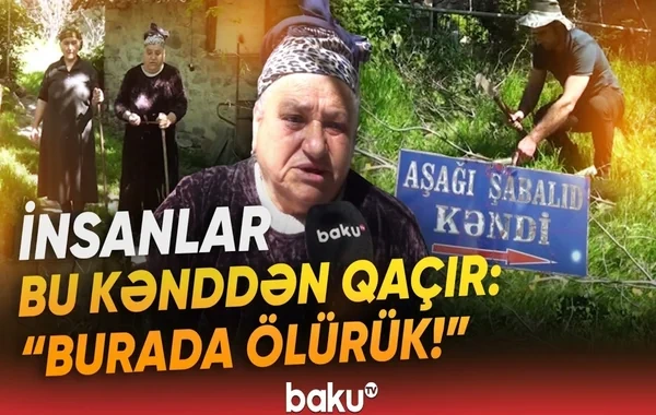 "Can veririk, bizə kömək edin!" - Kənddə qalan sakinlər fəryad edirlər - VİDEO