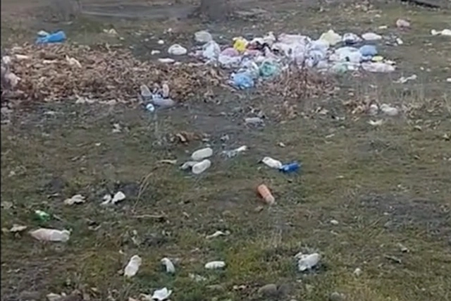 Gəncədə xəstəxana yaxınlığındakı antisanitar vəziyyət ARADAN QALDIRILDI