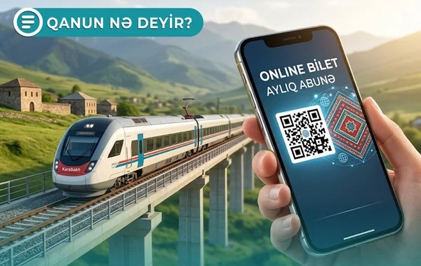 Azərbaycanda həftəlik və aylıq qatar biletləri yaradılacaq - Qanun nə deyir? - VİDEO