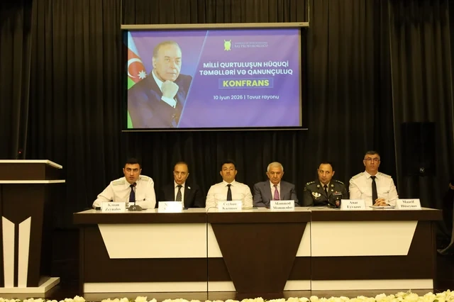 Baş Prokurorluğun təşkilatçılığı ilə Tovuzda konfrans keçirilib - FOTO