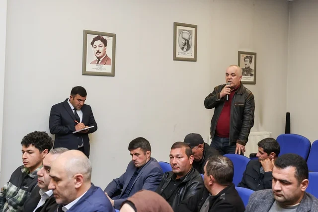 İsmayıllıda sahibkarlığın inkişafına dair görüş təşkil olunub - FOTO